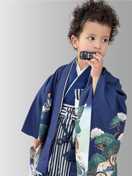 ハウス(HAUS.) 横浜駅七五三男の子キッズカット3歳5歳髪型袴着付けヘアセット
