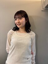 テテ ニコ(tete nico)&nbsp;【大前晴奈】チョコレートブラウン×ミディアムボブ