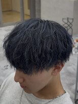 オムセラ(HOMME SERA)&nbsp;【HIROTO】ブルー×メッシュ