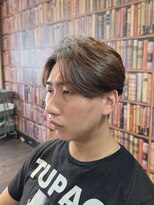 エイチエムヘアー 池袋店(H//M hair)&nbsp;Men's/メンズ/毛流れセンターパート/ナチュラルセンターパート