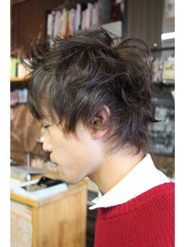 オーバーキャプテンネイキッド(OVER CAPTAIN NAKED) 黄金ひし型骨格補正★束感ショート