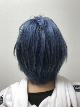 ポッシュ 原宿店(HAIR&MAKE POSH) ブルー