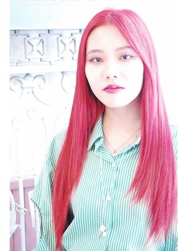 リーズ 表参道(Lise) 【ブリーチ】/【イルミナカラー】【レッド】【ピンクアッシュ】