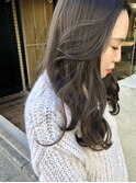 ブリーチ無しで作る『アッシュグレージュ』☆