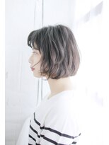 サフリック ヘアアンドビューティー スパ(safric hair&beauty spa) 20代30代40代　奥行き感じるショートバング【烏丸】