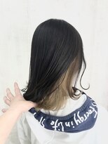 ラッズプラスエイチ(Lads+h)&nbsp;【Lads+h 】大人可愛いインナーカラー／グレーベージュ