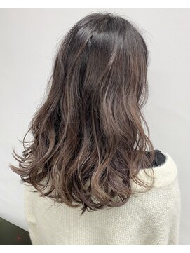 クールブ(Courbe) ラベンダーグレージュ♪【2020 Courbe 春夏 ヘアカラー】