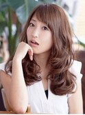 大人可愛いゆるふわウェーブ