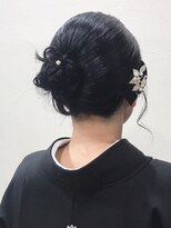 びゃんびゃん 江端店&nbsp;艶のあるアップスタイル