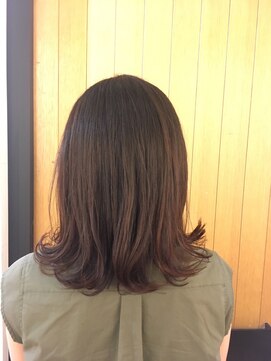 モリノマ(morinoma) 大人のミディアムスタイル（へナカラー）
