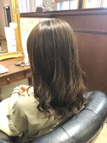 アドラーブル 女池店(adorable) 【シークレットハイライト】大人パーマスタイル 30代40代50代