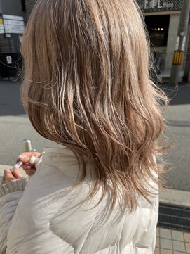 キートス(Kiitos) ミルクティーベージュ　ナチュラル　透明感カラー　春　新生活