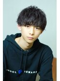【シンプル束感ショート】2ブロックマッシュ