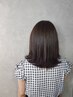 カット+前髪縮毛矯正+クイックトリートメント￥9000～範囲で金額が変わります