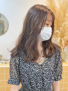 ネルケ 立川(nelke) ロング　× ニュアンスウェーブ