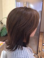 レターウッド(LETTER WOOD) 外ハネスタイル