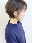 【松戸　ムラマツ】大人かわいいショートアッシュベージュ
