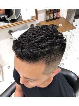 バーバーブロス 吉祥寺店(BARBER BROS) 【LUDLOW BROS.】Tamiya アイロンパーマ 濡れパン