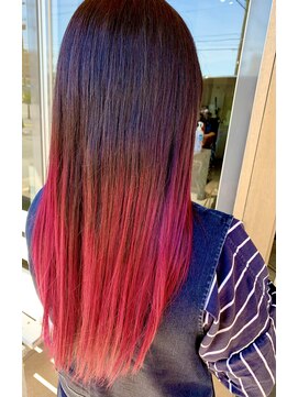 トリニティ(trinity) 伸びたプリンが気にならないグラデーションカラー・暖色系カラー