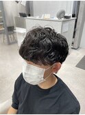 メンズ ナチュラルパーマ