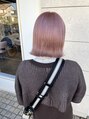 グート ヘアーメイク(gut HAIR MAKE)&nbsp;色味のあるカラーは個性が出て可愛いです！