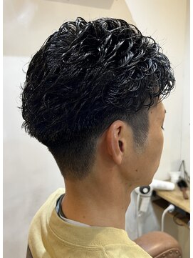 クオリア(QUALIA) 爽やかベリーショートメンズパーマ