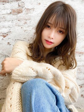 リープアルケー ヘアアンドヘッドスパ 錦糸町北口店(leap arche Hair&head spa) インナーグレージュ/マチルダボブ/前髪/ピンクベージュ/錦糸町