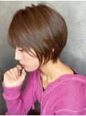 20代30代40代/横顔ショート 大人ショートハンサムショート