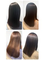 美容室フルール&nbsp;20代30代40代髪質改善カラーショコラアッシュ艶感