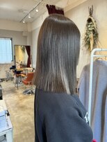 ルブランヘアギャラリー(Le blanc hair gallery) オリーブ系カラー