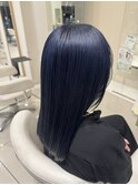 ダブルカラーインディゴブルー