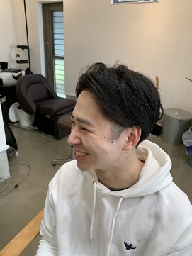 ヨハク(Yohaku) 流し上げショート
