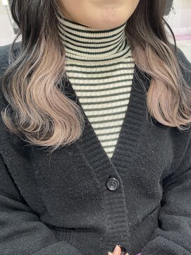 デコラソラン 本川越(DECORA SORAN) インナーカラー◇ホワイトベージュ