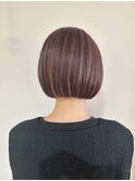 大人のハイライト×ボブ