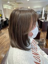 ファム 十日市店(femme)&nbsp;顔まわりレイヤー×ミディアム