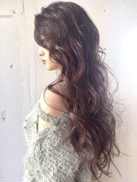 ヘアーワークス ヘルム 渋谷店(HAIR WORKS HELM) 【 HELM渋谷】LONG RED COLOR