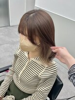 ゴウトゥデイシェアサロン 町田店(GO TODAY SHAiRE SALON)&nbsp;さりげなく見えるイヤリングカラー♪