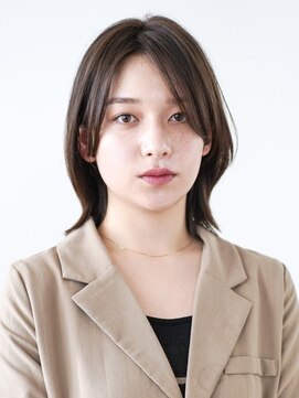 インセプション 銀座(INCEPTION) ミディアム・ボブ/絶壁解消/前髪あり/20代/30代/内巻き