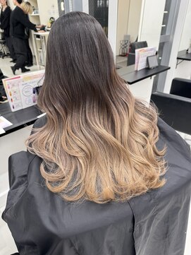 アライブ ハラジュク(ALIVE harajuku) グラデーションカラーバレイヤージュインナーカラー　ryota