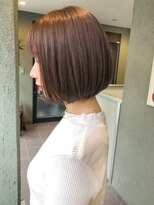 キキ(kiki) ブラウンボブ_チェリーブラウンフェミニンロング_kiki0069