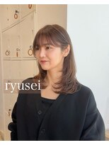 アリーナ 船橋日大前店(arena)&nbsp;レイヤーカット×ベージュ