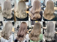 【ブリーチありダブルカラー】ケアブリーチで叶えるダブルカラー特集［ブリーチなしカラー/原宿駅/表参道］