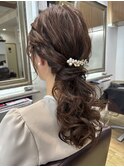 ヘアセット　成人式　メイク　着付け　まつげパーマ　那覇