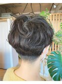 ショートマッシュ＆パーマ