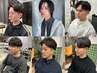 【メンズ指定】大人気メンズカット＋カラー￥7900（白髪染めも対応）