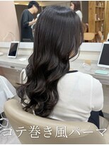 アミー 銀座(Ammy) 韓国風/コテ巻き風パーマ/デジタルパーマ/レイヤーカット