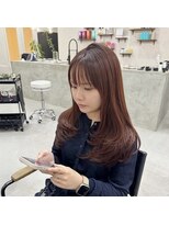 スターク(stark)&nbsp;レイヤーカット/ワインレッドカラー／姫路