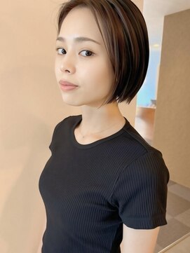 トップヘアスパアンドリゾート 鳴海(TOP HAIR spa&resort) ボブ/切りっぱなしボブ/パッツンボブ