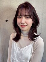 ブルーメ(Blume...)&nbsp;暖色カラー /ワインレッド/ボルドー/カシスカラー/くびれ巻き