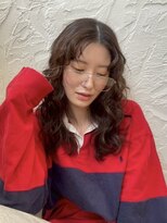 カモン(CAMON)&nbsp;【透明感×チョコレートブラウン】柔らかウェーブロング